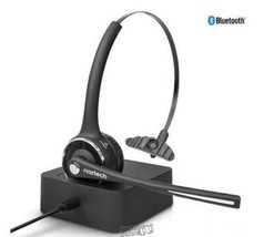 Naztech-Bluetooth Over-The-Head Headset 6.9&quot;Lx6.3&quot;Dx2.4&quot;H remote control - £41.85 GBP