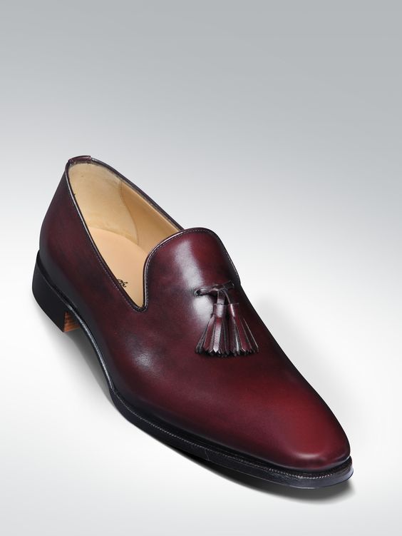 New Men Burgundy tassels shoes moccasins, Mens formal shoes Men fashion dress sh