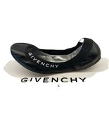 NIB GIVENCHY LOGO PRINT BLACK BALLERINA SHOES LEATHER 37.5 $525 MADE IN ... - $8,576.88 MXN