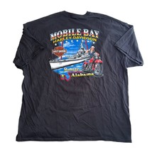 Harley-Davidson Mens Black Short Sleeve T-shirt Mobile Bay Alabama 3XL NWT - $35.99