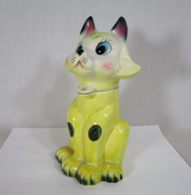 Vintage Kitsch Japan Ceramic Cat Kitty Bank Mid Century Collectible Gran... - $49.49