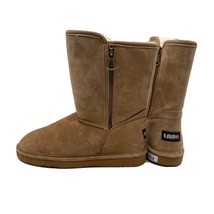 LAMO Juniper #298850 Tan Suede Faux Fur Lining  Women Boots, Size 8 - £27.45 GBP