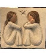 Willow Tree Forever True Forever Friends Friendship Plaque Wall Hanging ... - £6.81 GBP