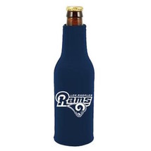 Los Angeles Rams NFL Zip Up Beer Bottle Suit Insulator Holder Koozie Coozie - £7.11 GBP