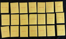 Lot of (21) 1984-85 APBA NBA Basketball Game Player Card Sets - Mint Condition - £154.77 GBP
