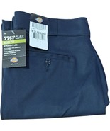 Dickies 776F Pants Womens Sz 16 R Regular Navy Blue 36 Straight Flex Wor... - $528.68 MXN