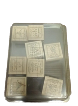 Stamp Stampin' Up Rubber Stamp Set 2003 "Love Notes Never Used Hearts Valentines - $11.99