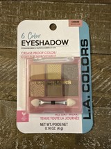 L.A. Colors 6 Color Eyeshadow Palette Almost Nude - $14.73