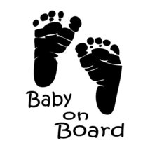 Baby on Board | Decal Vinyl Sticker | Cars Trucks Vans Walls Laptop | Family ent - £2.28 GBP