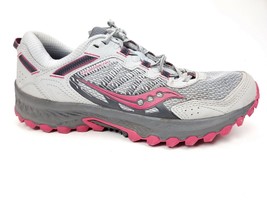 Saucony Excursion TR13 Trail Running Shoes Sneakers Grey Pink S10524-21 Size 8.5 - £31.92 GBP