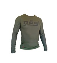 Core Long Sleeve Rash Guard - FURY GREEN - $39.95