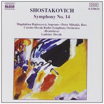 Shostakovich Symphony No. 14. (Magdalena Hajossyova Soprano. Peter Mikul... - $2.49