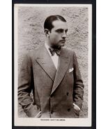 RPPC - RICHARD BARTHELMESS * UK postcard real photo Picturegoer series - $8.42