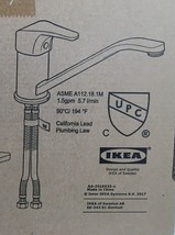 Ikea Lagan Single Lever Kitchen Faucet Chrome 700.850.29 - $34.64