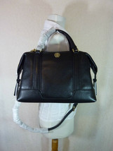 NWT Tory Burch Black Pebbled Leather Landon Mini Satchel $450 - £368.35 GBP