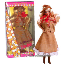 Yr 1992 Barbie Special Edition Dolls of the World AUSTRALIAN Model w/ Doll Stand - £67.93 GBP