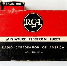 Rca Electron Tubes 6CG7 6CB6 In Box Untested Vintage Electronics Electube - £23.56 GBP