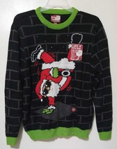 Party Light Up Sweater Club Claus Break Dance Size L (42/44) Color Black - $492.22 MXN