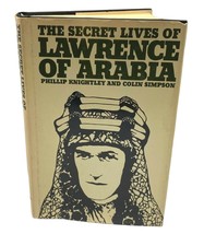 The Secret Lives Of Lawrence of Arabia WW1 History Biography Book 1970 1st US Ed - $28.48