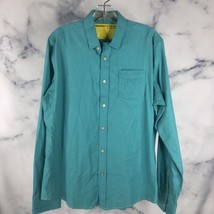 Descendant Of Thieves Long Sleeve Button Down Shirt Men&#39;s Size L Limited... - $29.98