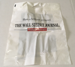 The wall street journal weekend edition plastic bag movie photo prop - $467.53 MXN