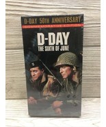 D-Day: The Sixth of June (VHS, 1994) Sealed 50th Anniversary Commemorative  - €5,14 EUR