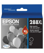Epson T288XL120-S DURABRITE BLACK INK CARTRIDGE W/SENSOR - $95.65 CAD