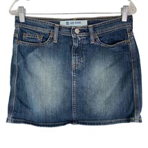 GAP Skirt Denim Mini 6 Cotton Spandex - £14.84 GBP