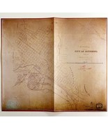 Map Richmond Virginia Civil War Reproduction 12 x 10.5&quot; Military History... - $27.22 CAD