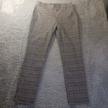 Tommy Hilfiger Plaid Ankle Pants Career Casual Office Preppy Stretch Wom... - £19.08 GBP