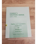 Algebra and Trigonometry and Precalculus, Student&#39;s Solutions Manual 2nd... - $26.95 CAD