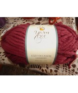 1 Skein Yarn Bee Cozy Occasion Cranberry  #6 Super Bulky 5.5 oz - $10.83 CAD