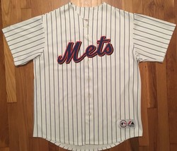 Majestic New York Mets NYM David Wright MLB Baseball Home White Jersey XL - £76.66 GBP