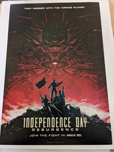 Independence Day Resurgence Movie Poster 13 x 19 inches authentic - £8.30 GBP