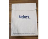 Vintage 2001 Kinkos 12&quot; X 15&quot; Shopping Bag - £40.64 GBP