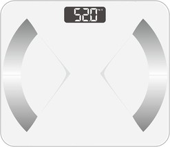 Digital Body Bathroom Scale For Body Weight, Body Fat, Water, Muscle Mass, Bmr, - £30.35 GBP