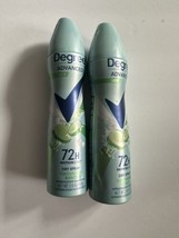 2 Degree Advanced MotionSense Dry Spray Cucumber Burst 72hr 3.8oz - £10.21 GBP