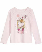 Epic Threads Little Girls Lets Party T-Shirt, Ballerina Pink, Size 5 - $13.00