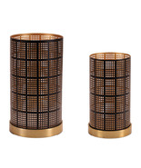 Punched Metal Candle Holder (Set of 2) - €64,10 EUR