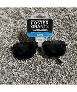 Foster Grant Aviator, Axel Bifocal Sun Reader Glasses +2.00 - £12.64 GBP