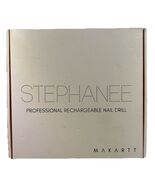 Rechargeable Nail Drill Electric Nail File Pink Stephanee 35000RMP Profe... - $1,022.19 MXN