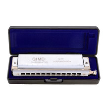 Chromatic Harmonica 10 Holess 40Tones or 12 Hole 48 Tone French Harp Mou... - £27.08 GBP