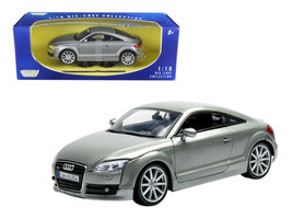 2007 Audi TT Coupe Grey 1/18 Diecast Car Model Motormax - £47.48 GBP