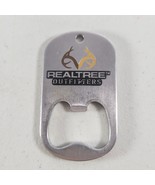 Realtree Outfitters Keychain Bottle Opener Durable Metal 2.25&quot; Tall 1.25... - $6.97