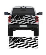 ANYStickerYouWant - Universal USA American Waving Flag Tailgate Vinyl Gr... - $88.88 CAD