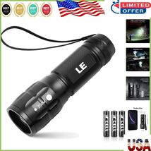 140 Lumens Waterproof LED Flashlight - Compact &amp; Zoomable Design, AAA Ba... - $280.49 MXN