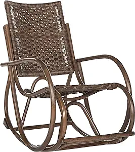 Safavieh Home Collection Bali Antique Grey Rocking Chair - £324.13 GBP