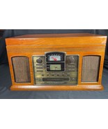 Crosley CD Recorder, Turntable, AM/FM Radio, Crosley CR245 Tested, CLEAN - $2,534.89 MXN