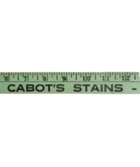 1960s Soule Glass Cabot Stains Yardstick Ruler Wood Bangor Portland Main... - $54.66 CAD