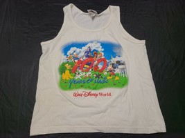 VTG Walt Disney World 100 Years Of Magic Tank Top Shirt Size XL Youth Kids - £6.78 GBP